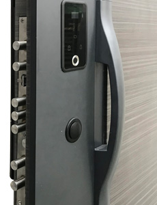 porta di sicurezza in acciaio con serratura multipla