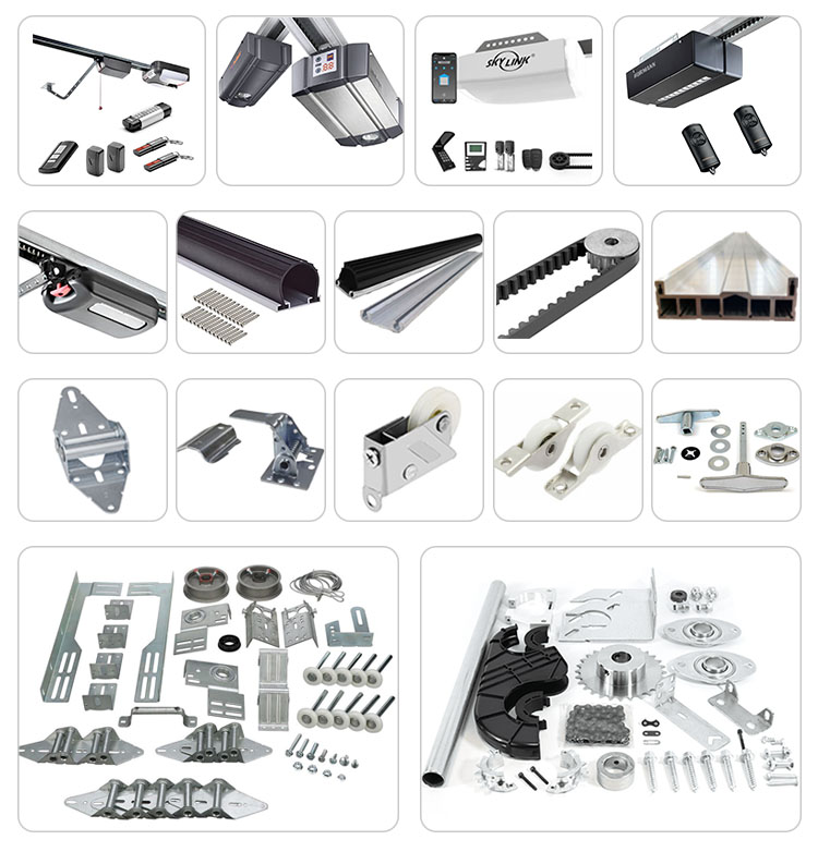 aluminum grill garage doors