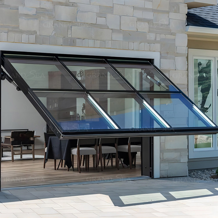 Up-and-over garage doors