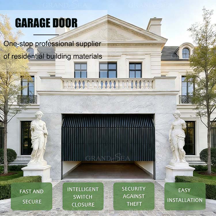 aluminum sectional garage door