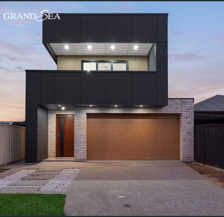 Wooden Grille Garage Door