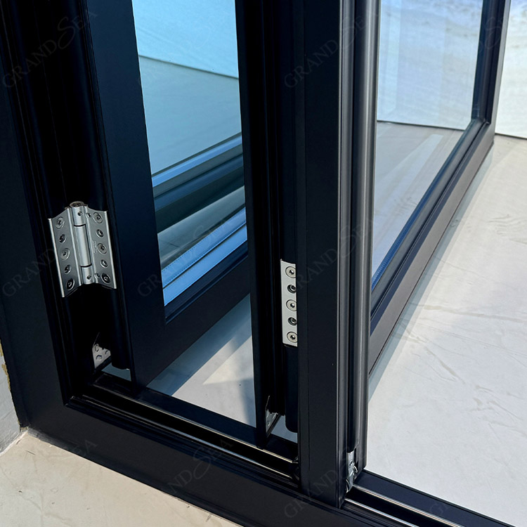 aluminium bifold glass door