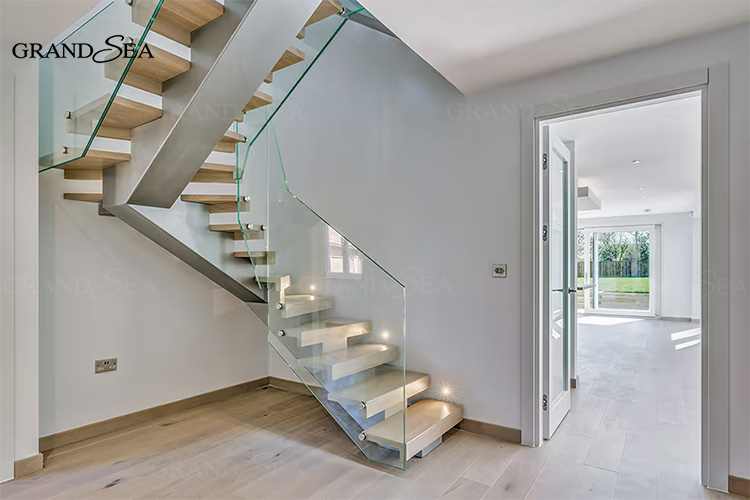 oak tread staircase oak tread staircase