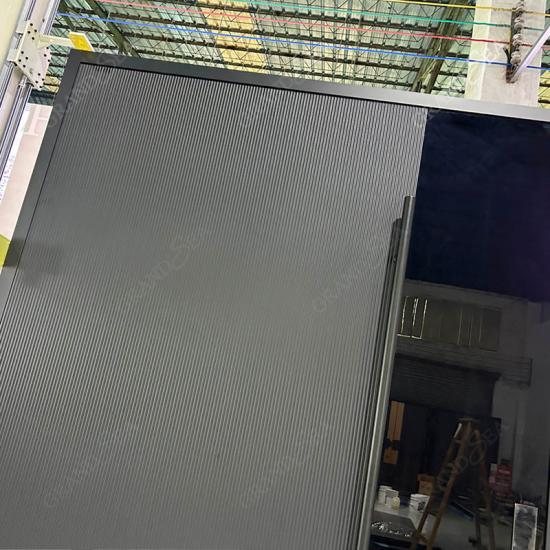 glass pivot doors external