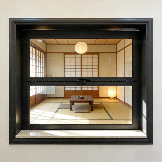 finestra in vetro pieghevole verticale