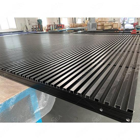 aluminum sectional garage door