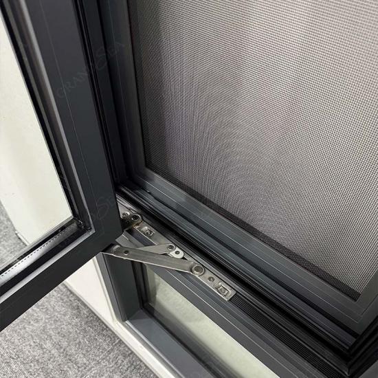 aluminum arched casement window