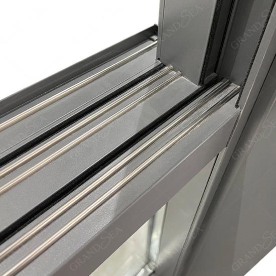 narrow slim frame aluminum sliding window