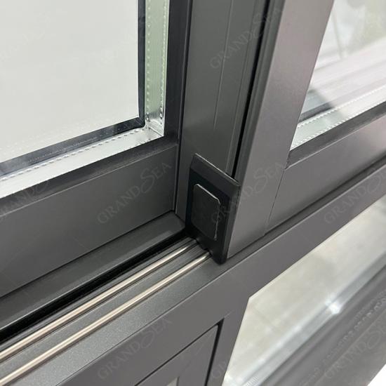narrow slim frame aluminum sliding window