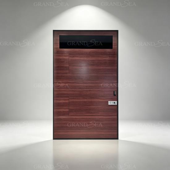 porte pivotanti in legno massello