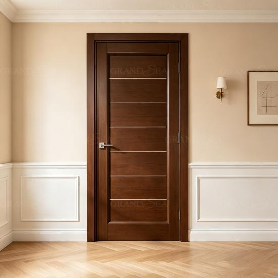 porta interna in legno moderna