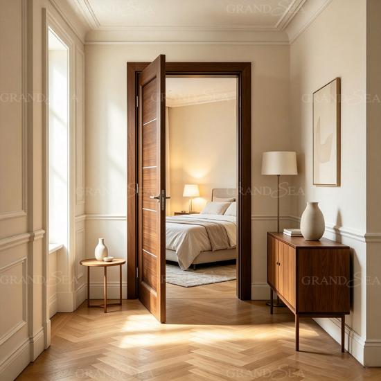 modern interior wooden door