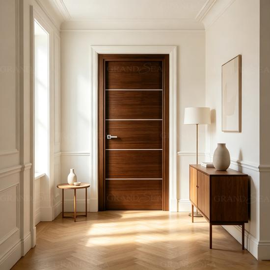 modern interior wooden door