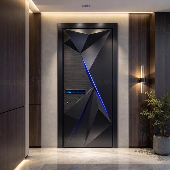 porta d'ingresso in alluminio premium